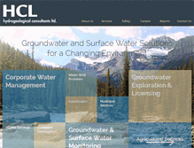 Tablet Screenshot of hcl.ca